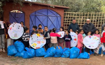 Une journée pour la planète avec les enfants du douar Toufsirine